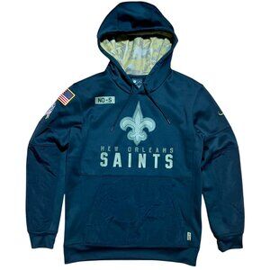 New Orleans Saints Salute To Service Nike NFL On Field Hoodie, Men's Medium